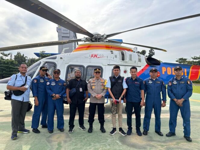 
Patroli Udara H-2 Lebaran, Polri: Arus Mudik Jalur Tol Ramai Lancar