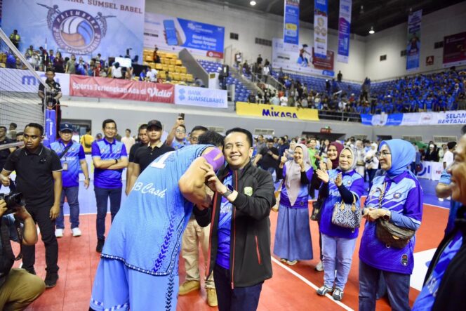 
Pj Gubernur Agus Fatoni Apresiasi Kemenangan Tim Voli Putra BSB pada Laga Ketiga Putaran Pertama Proliga 2024 Seri Palembang