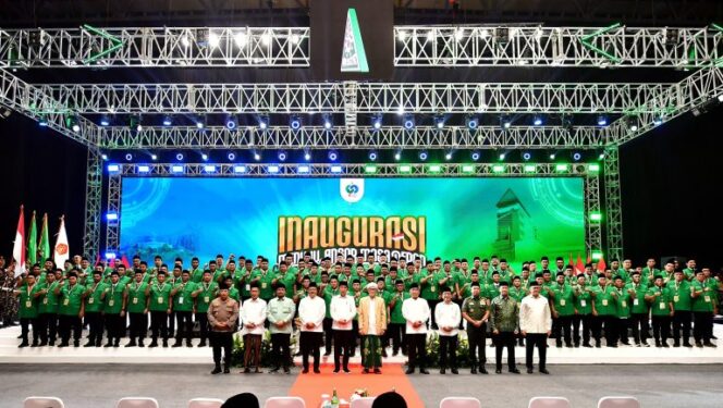 
Presiden Hadiri Inaugurasi Ansor dan Pelantikan Pengurus Pusat GP Ansor 2024-2029 di GBK