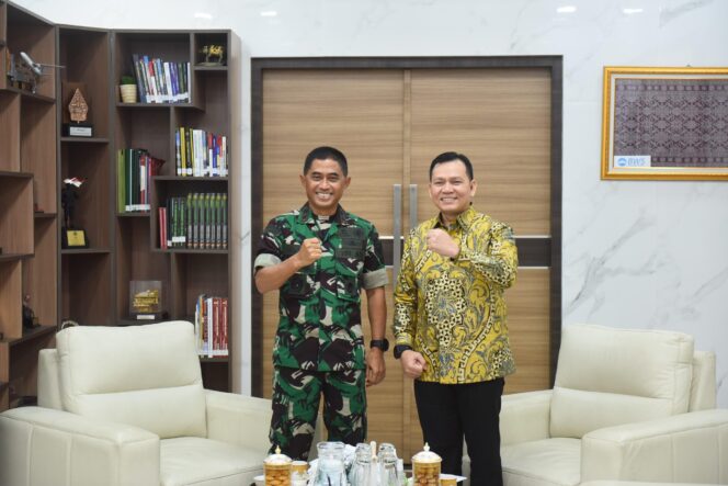 
Silaturahmi Dengan Pangdam II/Sriwijaya, Pj Gubernur Elen Setiadi Bahas Upaya Antisipasi dan Penanganan Karhutla di Sumsel