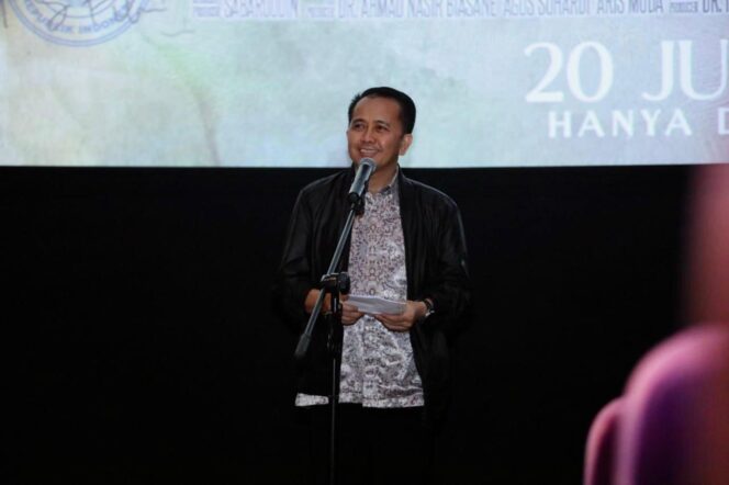 
Nobar Film Lafran, Pj Gubernur Sumsel Ajak Generasi Penerus Teladani Perjuangan Pahlawan Nasional Lafran Pane