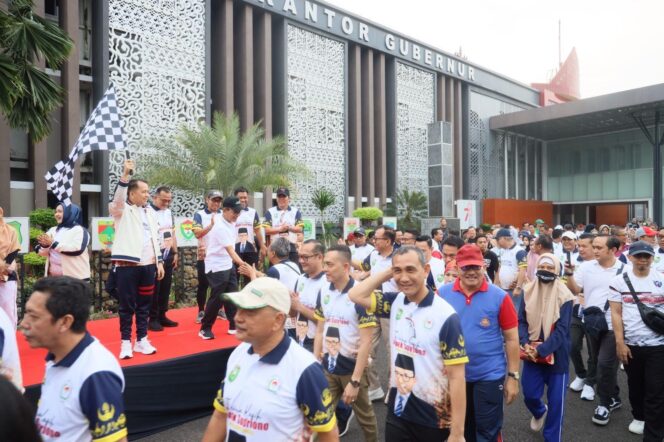 
Pj Gubernur Sumsel Agus Fatoni Ucapkan Terima Kasih kepada Sekda SA Supriono Jelang Purna Tugas