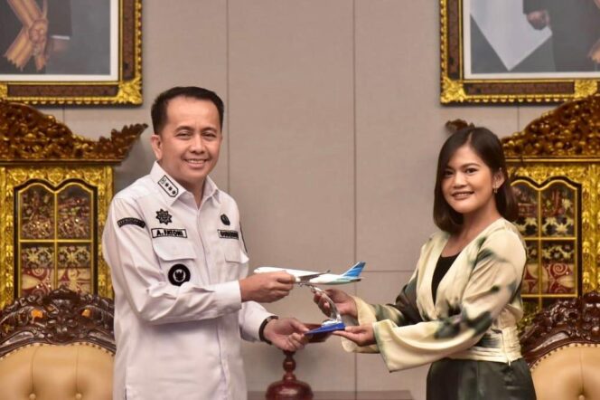 
Pemprov Sumsel Bakal Kerjasama dengan Garuda Indonesia Terkait Pemberian Tarif Khusus Perjalanan Dinas ASN