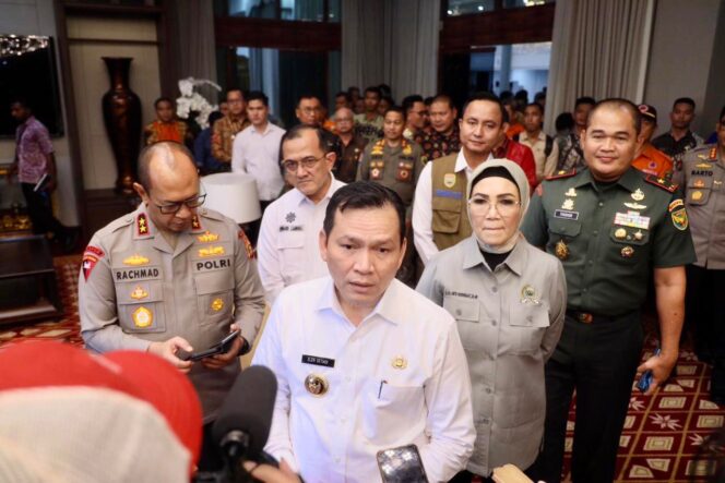 
Antisipasi Karhutla 2024, Pj Gubernur Sumsel Elen Setiadi Gelar Rakor Aktivasi Posko Pengendalian Karhutla