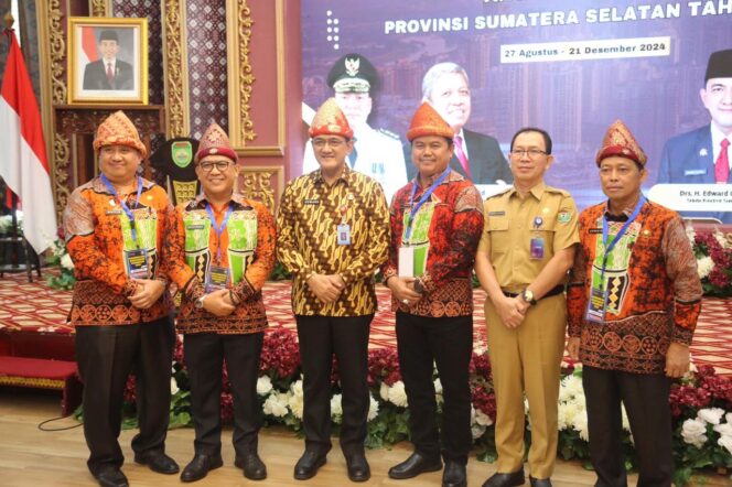 
Sekda Sumsel Edward Candra Hadiri Pelatihan Kepemimpinan Nasional Tingkat II Angkatan XXXVII