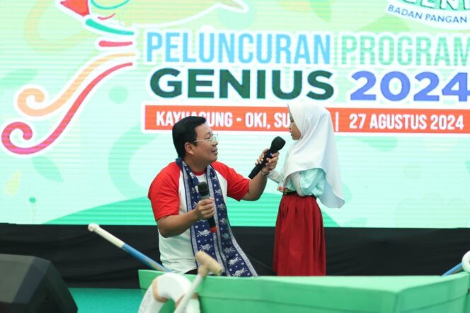 
Pj Gubernur Elen Setiadi Dampingi Kepala Bapanas RI Kunker ke Kabupaten OKI, Launching Program Genius