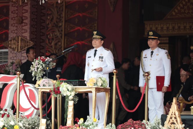 
Jadi Irup HUT ke-79 RI, Pj Gubernur Elen Setiadi: Semangat Wujudkan Indonesia Emas