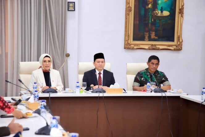 
					Pj Gubernur Elen Setiadi Bersama Forkopimda Matangkan Persiapan Pilkada Serentak 2024 di Sumsel
