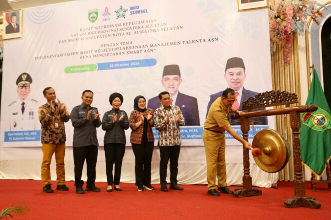 
					Pemprov Bersama 17 Kabupaten Kota Se-Sumsel Tingkatkan Kualitas Kepegawaian Melalui Sistem Merit Menuju Smart ASN