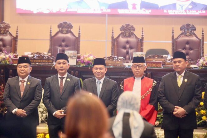 
					Hadiri Pelantikan Pimpinan DPRD Sumsel, Pj Gubernur Elen Setiadi Ungkapkan 7 Kegiatan Prioritas