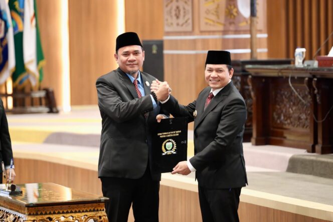 
					Pj Gubernur Elen Setiadi Hadiri Paripurna Penetapan Ketua dan Wakil Ketua Definitif DPRD Provinsi Sumsel Masa Jabatan 2024-2029