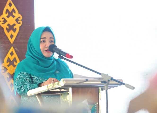 
					Pj Ketua TP PKK Sumsel Melza Elen Buka Lokakarya Revolusi Mental di Muara Enim