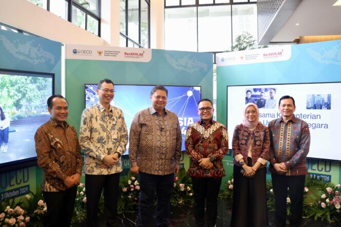 
					Pj Gubernur Elen Setiadi Hadiri Rakor Tim Nasional Organisation For Economic Co-operation and Development Sekaligus Peluncuran Portal OECD