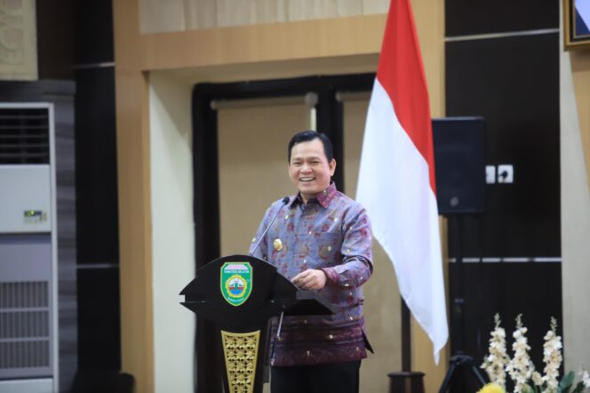 
					Pj Gubernur Elen Setiadi Dorong Para Kepala Daerah Se-Sumsel Tingkatan Kemampuan Para Guru Dengan Metode Pembelajaran Gasing