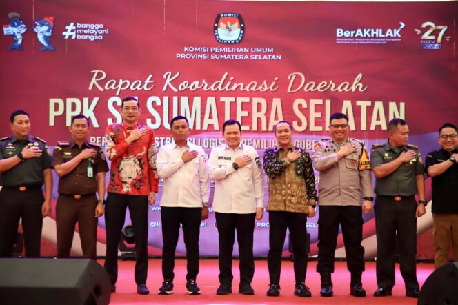 
Pj Gubernur Optimis Pelaksanaan Pilkada di  Wilayah Provinsi Sumsel Berjalan Lancar 