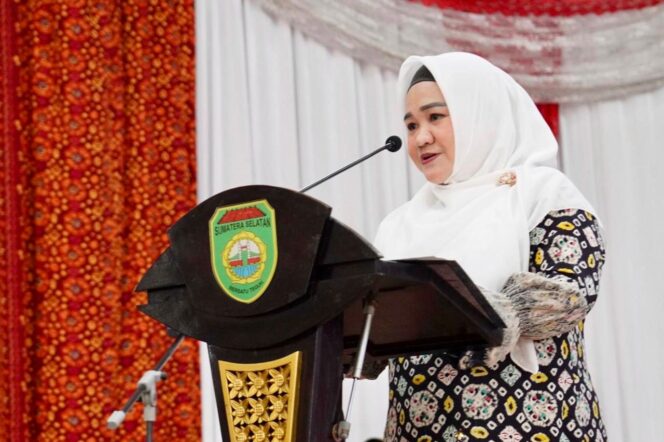 
					Pj Ketua TP PKK Melza Elen Setiadi Gelar Pengajian Rutin Bulanan PKK