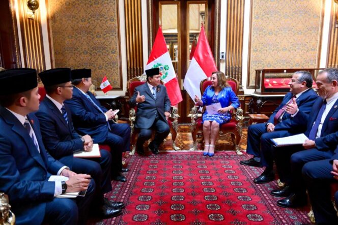 
Indonesia-Peru Sepakat Perkuat Hubungan Kerja Sama Bilateral