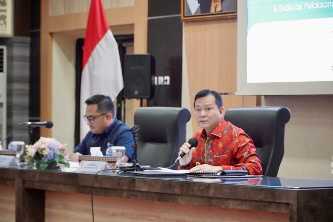
					Pj Gubernur Sumsel Elen Setiadi Terima Kunker Reses Komisi II DPR RI