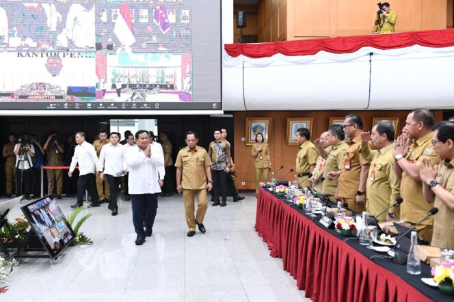 
Presiden Prabowo Subianto Apresiasi Mekanisme Pengendalian Inflasi di Tanah Air
