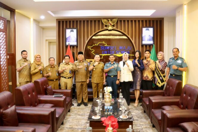 
Pj Gubernur Elen Setiadi Harapkan Putra Putri Terbaik Sumsel Berprestasi Pada Kontes Putra Putri Maritim Tingkat Nasional