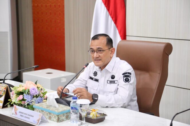
					Sekda Edward Candra Buka Rapat Pembukaan Desk Penyusunan IKK LPPD Sumsel Tahun 2024