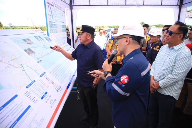 
Cek Jalur Alternatif Tol Palembang Betung, Herman Deru: Siap Kita Fungsikan H-7 Idul Fitri