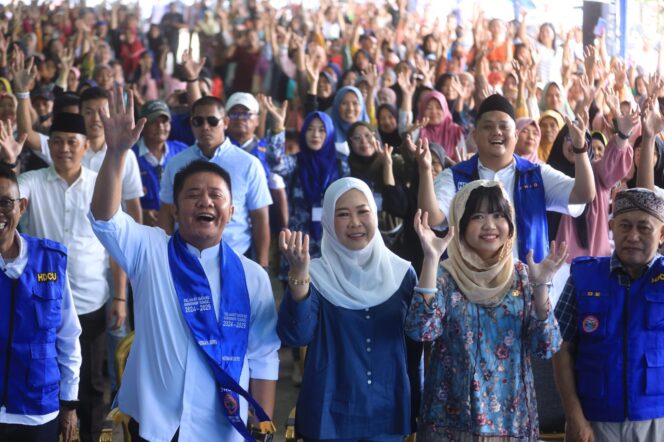 
					Warga Simpang Sungki Palembang Antusias Sambut Silaturahmi Gubernur Sumsel Herman Deru