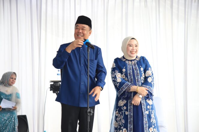 
Pulang Kampung, Wagub Cik Ujang Gelar Halal Bihalal dengan Warga Lahat