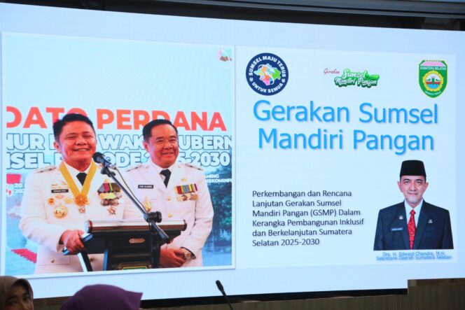 
Pemprov Sumsel Bakal Segera Perluas Segmen Program GSMP Tahun 2025