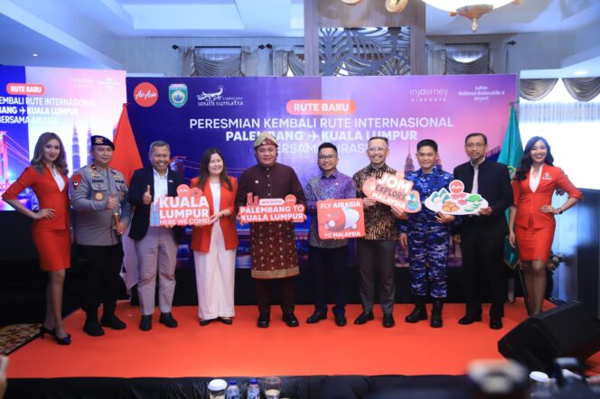 
					Resmikan Penerbangan Palembang–Kuala Lumpur, Herman Deru: Jadi Simbol Kebangkitan Ekonomi Sumsel