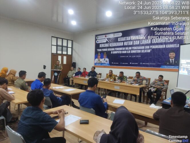 
					Peran Pemuda dalam Pencegahan Karhutla: Pemprov Sumsel Gelar Edukasi di Ogan Ilir