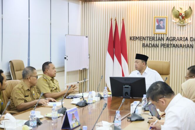 
					Menteri ATR/BPN Dorong Percepatan Sertipikasi Aset Pemkot Bekasi