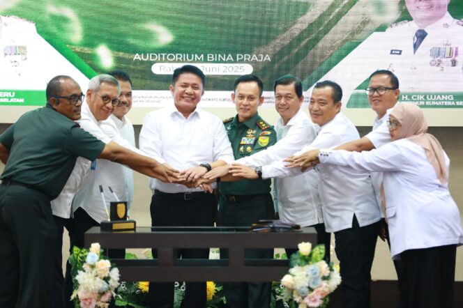 
					Gandeng TNI, Herman Deru Pacu Ekspansi Sawah Demi Swasembada Pangan Nasional