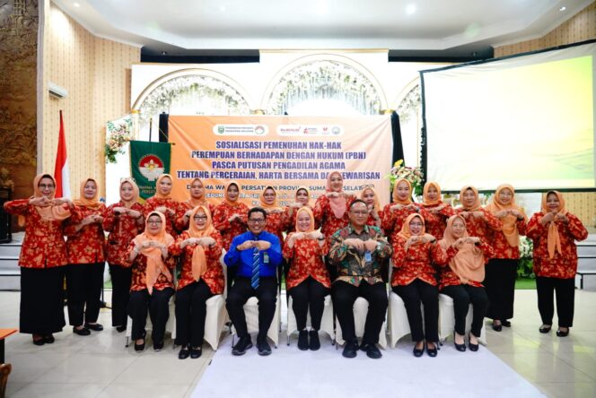 
					250 Peserta Ikuti Sosialisasi DWP Sumsel, Bahas Harta Gono-Gini dan Hak Waris Perempuan