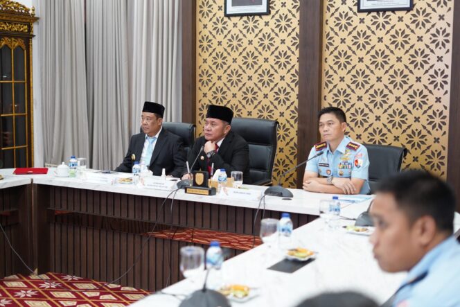 
Pemprov Sumsel dan TNI AU Sepakati Penyelesaian Aset Lahan Asrama Haji