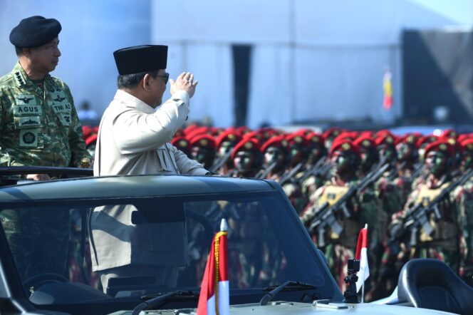 
					Prabowo Tegaskan Pentingnya Pertahanan Nasional di Tengah Ancaman Global