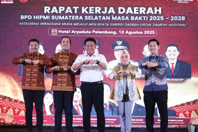 
Gubernur Herman Deru Gandeng HIPMI Sukseskan Program 100.000 Sultan Muda di Sumsel