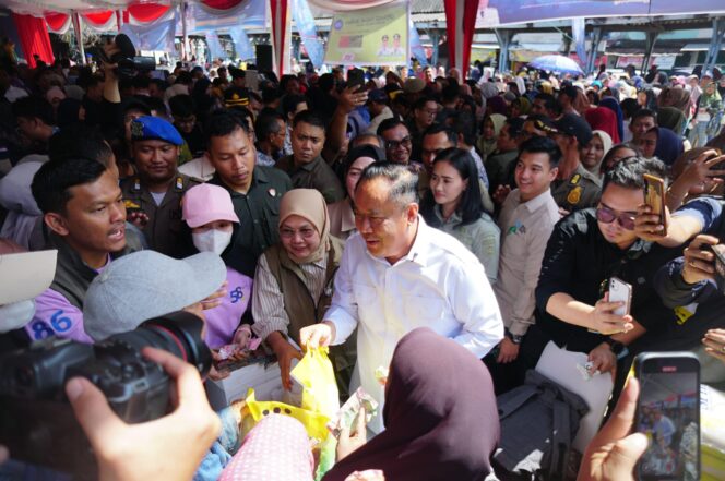 
Cik Ujang: Operasi Pasar Murah Jadi Bukti Gotong Royong Kendalikan Harga