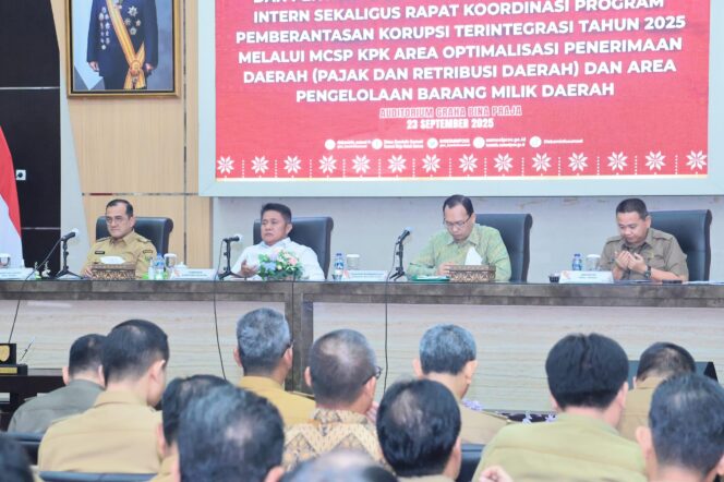 
KPK dan Pemprov Sumsel Sepakat Perkuat Sinergi Cegah Korupsi