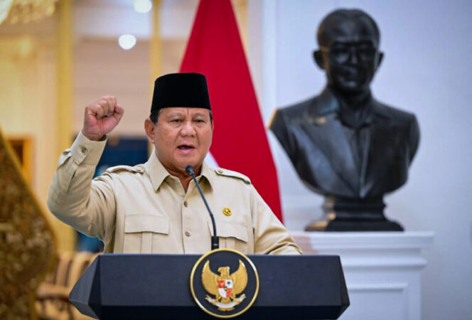 Prabowo: Kekuatan dan Masa Depan Indonesia Terletak di Tangan Pemuda