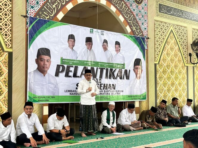 
LPBH NU Sumsel Jadi Garda Hukum Terdepan Bagi Warga Nahdliyin