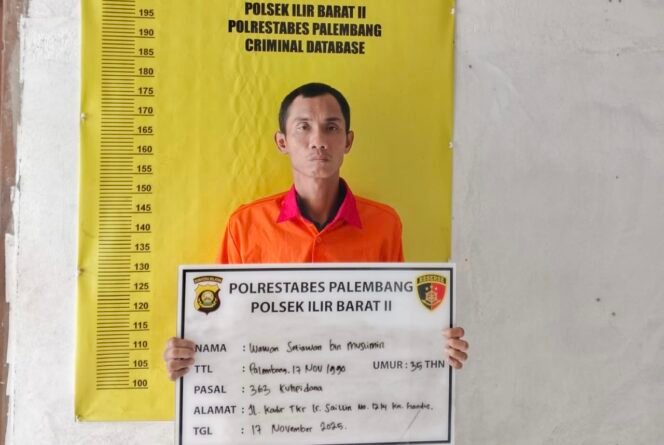 
Jambret Viral di Palembang Ditangkap, Ternyata Juga Terlibat Kasus Pencurian Rumah