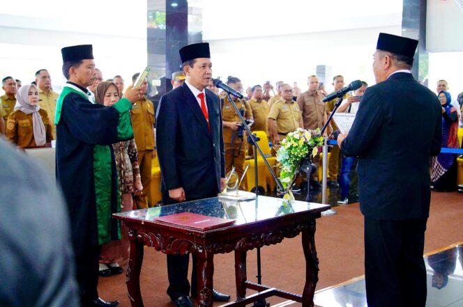 
Syafaruddin Resmi Jabat Penjabat Sekda Muba