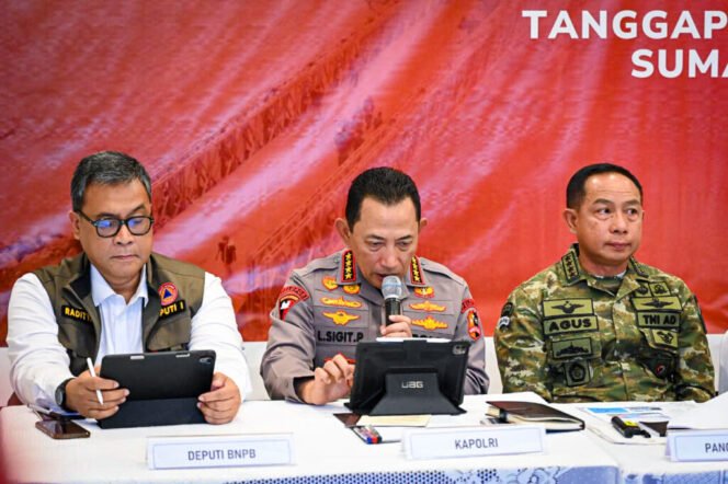 
TNI–Polri Kerahkan Puluhan Ribu Personel, Negara Hadir Penuh Pulihkan Sumatra Pascabencana