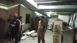 Suasana pembangunan rawat inap jiwa di RSUD Muara Enim. Foto : Istimewa