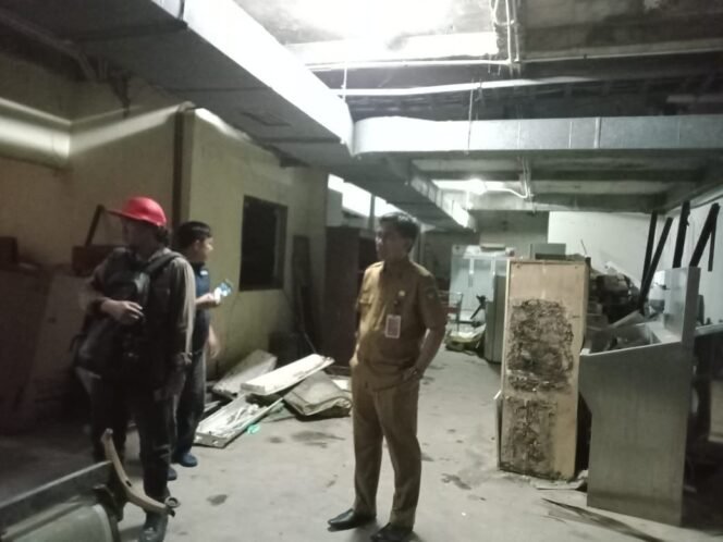 
Suasana pembangunan rawat inap jiwa di RSUD Muara Enim. Foto : Istimewa