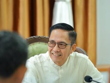 Wali Kota Palembang, Ratu Dewa, saat beraudiensi dengan Kepala Badan Narkotika Nasional provinsi Sumsel, Brigjenpol Hissar Siallagan pada Jumat, 9 Januari 2026/ist. 