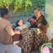 Potongan video saat ibu di Palembang lahiran di Musala. Foto : Istimewa