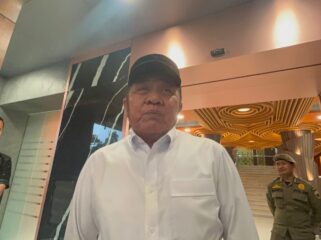 Gubernur Sumsel Herman Deru saat ditemui di kantornya. Foto : Abdullah Toriq/Urban Id