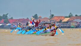 Festival Perahu Bidar Tradisional dari Palembang masuk Top 125 KEN 2026/ist. 